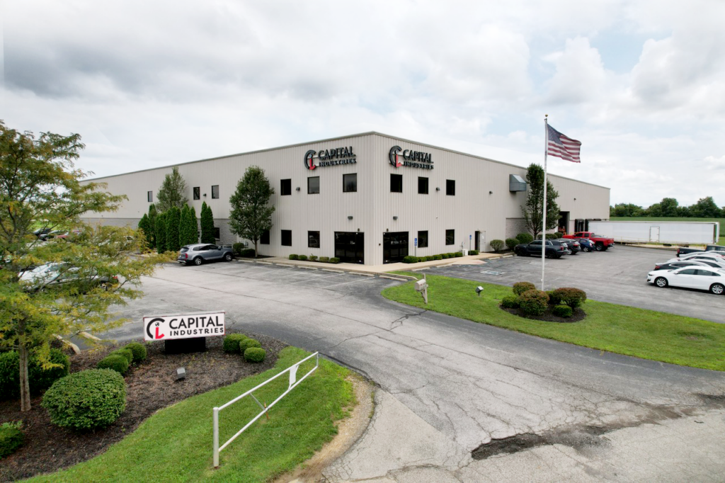 Capital Industries building in Shelbyville, Indiana